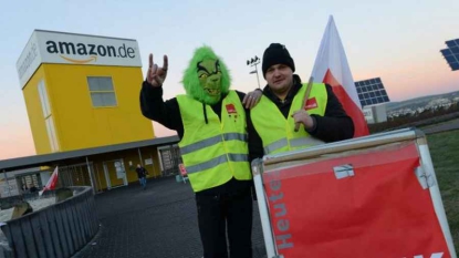 Amazon Allemagne nouvelle grève à l’approche de Noël
