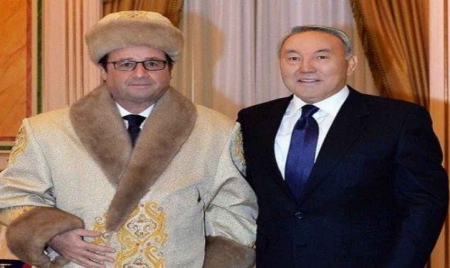 François Hollande, coiffé d’une chapka, devient la risée du web