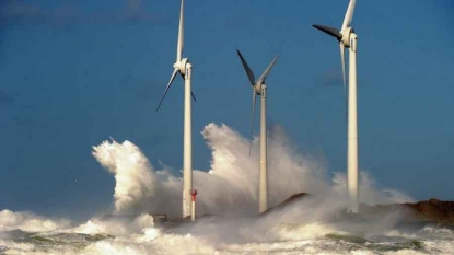 Record de production d’électricité éolienne en décembre en France