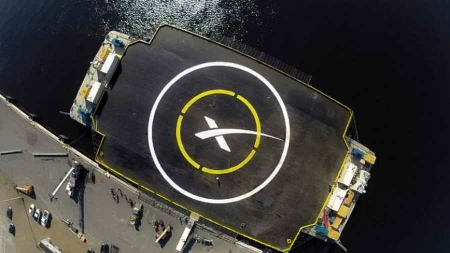SpaceX lancement réussi mais atterrissage en douceur manqué