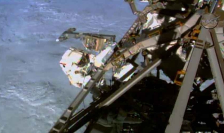 Nouvelle sortie orbitale de deux astronautes pour préparer l’ISS