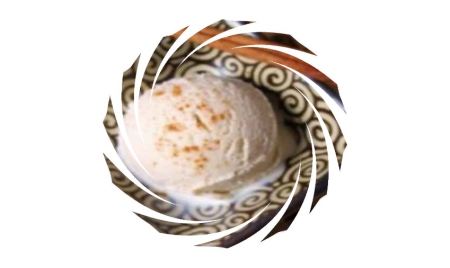 Glace à la cannelle