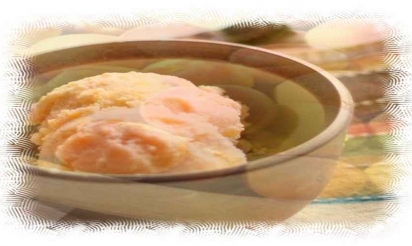 Glace à l’abricot