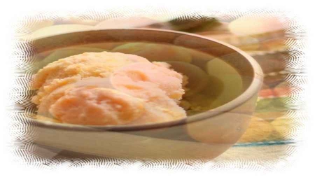 Glace à l’abricot