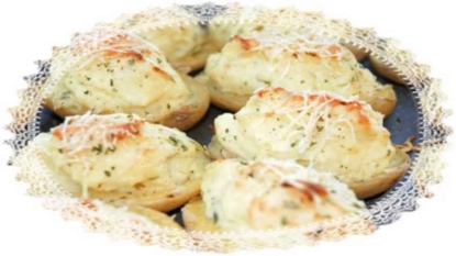 Pommes de terre farcies crème et ciboulette