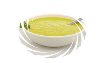 Velouté aux morilles et pommes de terre