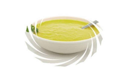 Velouté aux morilles et pommes de terre