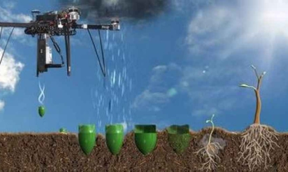 Il veut planter un milliard d’arbres avec des mitraillettes à graines