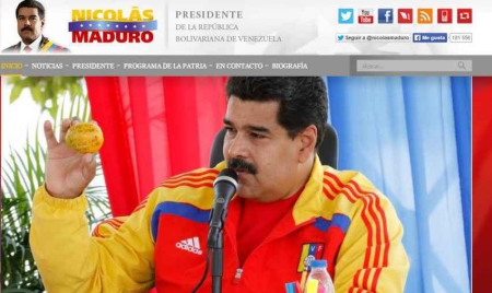 Elle jette une mangue à la tête du président vénézuélien, il lui trouve un appartement