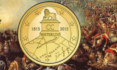 La Belgique frappe une pièce commémorant la plus grande défaite de Napoléon