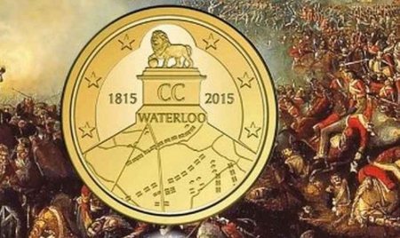 La Belgique frappe une pièce commémorant la plus grande défaite de Napoléon