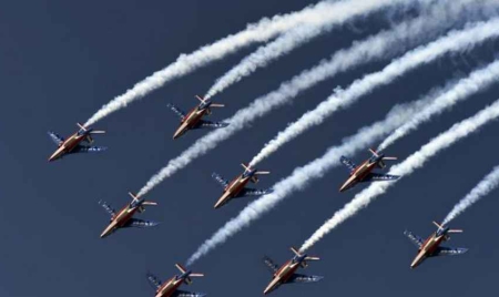 La Patrouille de France, star tricolore du Bourget