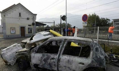 Moirans : Hollande et Valls assurent que les auteurs seront punis