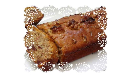 gateau aux pommes et aux dattes