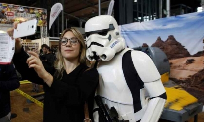 Comic Con à Paris: super-héros, énergumènes en tout genre et stars