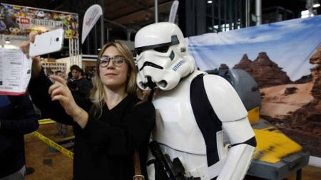 Comic Con à Paris: super-héros, énergumènes en tout genre et stars