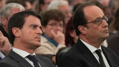 La popularité de Hollande et Valls en légère hausse