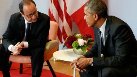 Obama et Hollande pour un accord ambitieux et durable sur le climat (Maison Blanche)