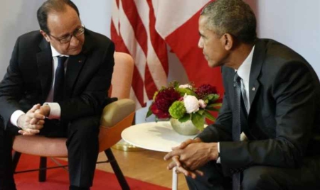 Terrorisme : François Hollande rencontre Barack Obama à Washington