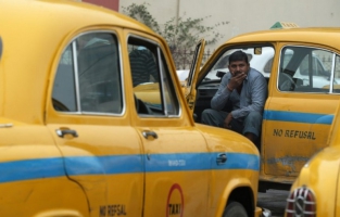 Les taxis en colère, unis contre Uber en 2015