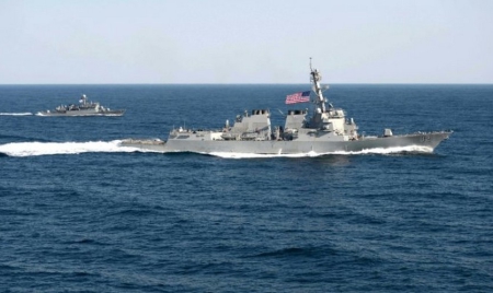 Un navire de guerre américain a croisé dans les eaux des îles Paracels revendiquées par la Chine