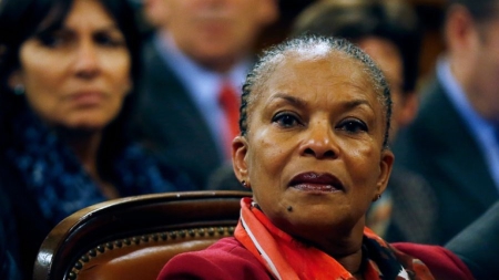 La gauche rend hommage à Christiane Taubira après sa démission