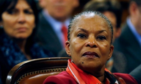 La gauche rend hommage à Christiane Taubira après sa démission