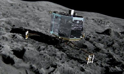 Au revoir Philae! Dors bien.