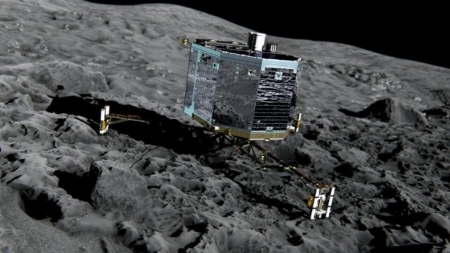 Au revoir Philae! Dors bien.