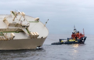 Dérive du Modern Express : le cargo est arrivé à Bilbao