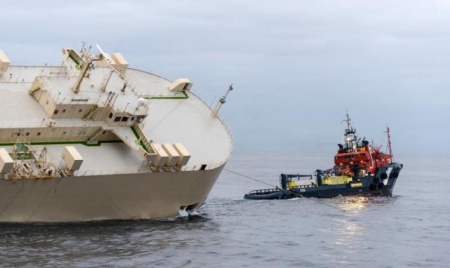 Dérive du Modern Express : le cargo est arrivé à Bilbao