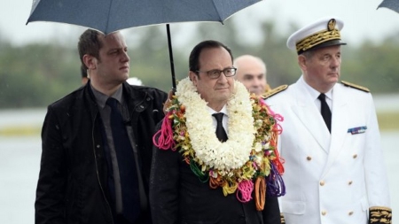 En Polynésie, François Hollande est attendu par les victimes des essais nucléaires