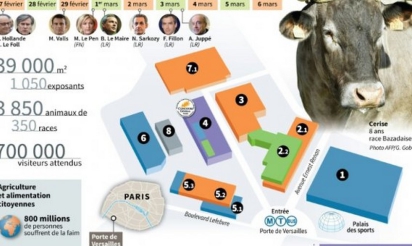 Insultes pour Hollande et heurts au Salon de l’Agriculture