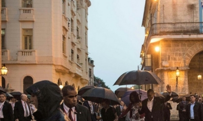Obama à La Havane: la pluie et la sécurité d’Etat gâchent la fête