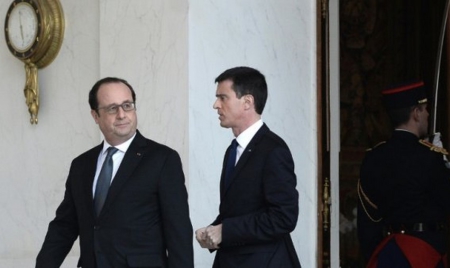 Hollande (-4) et Valls (-5) chutent à nouveau en mars