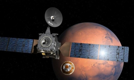 La mission russo-européenne ExoMars 2016 s’envole pour la planète rouge