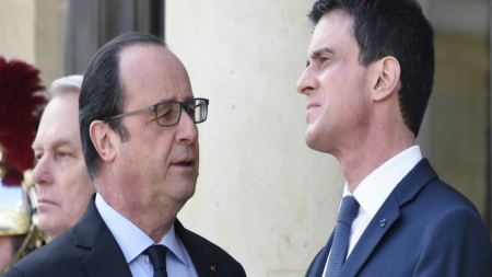 La popularité de Valls et Hollande dégringole