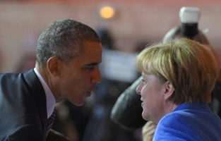 Crise des migrants : Obama salue l'attitude courageuse de Merkel 