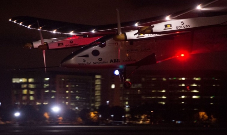 L’avion solaire Solar Impulse a fini la traversée du Pacifique, l’étape la plus dangereuse
