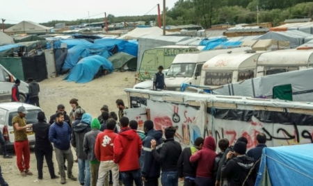 Jungle à Calais: le Risque entre migrants a fait 40 blessés