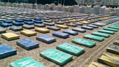 Saisie record de 8 tonnes de cocaïne en Colombie