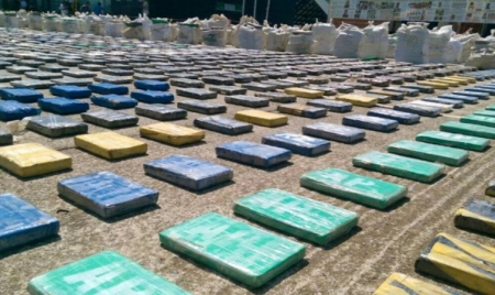 Saisie record de 8 tonnes de cocaïne en Colombie