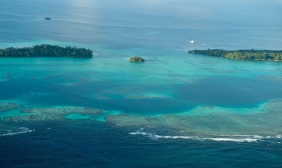 Réchauffement climatique: la montée des eaux inonde cinq îles du Pacifique