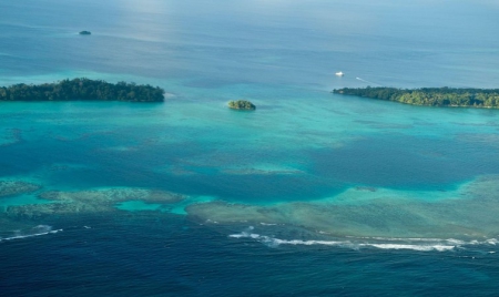 Réchauffement climatique: la montée des eaux inonde cinq îles du Pacifique