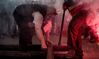 Loi travail: la guerre des nerfs continue à huit jours de l’Euro