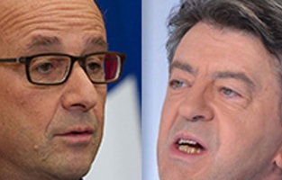 Mélenchon dépasse Hollande ! 