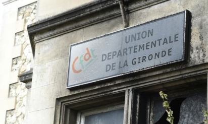 Le siège de la CFDT à Bordeaux incendié