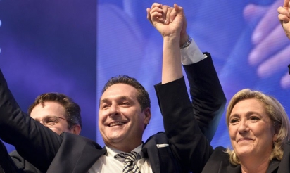 En Autriche, Marine Le Pen rêve d’un Frexit