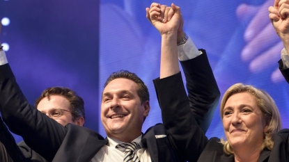 En Autriche, Marine Le Pen rêve d’un Frexit