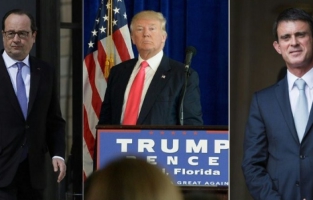 Donald Trump critique la France, François Hollande et Manuel Valls lui répondent 